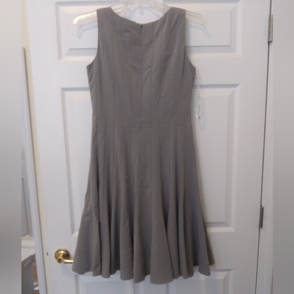Calvin Klein Gray Dress Size 10 - Picture 4 of 4